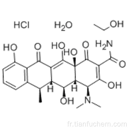 Chlorhydrate de doxycycline CAS 10592-13-9
